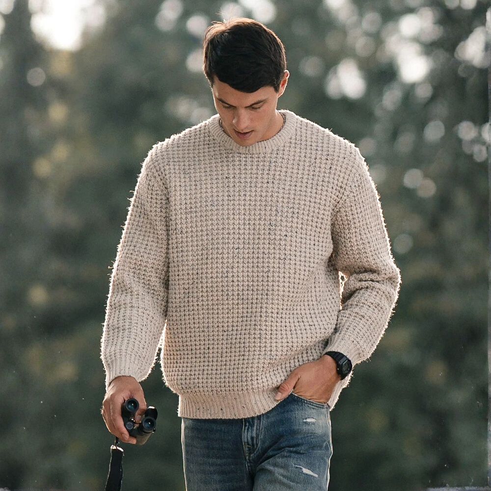 Oversized Wool Blend Sweater