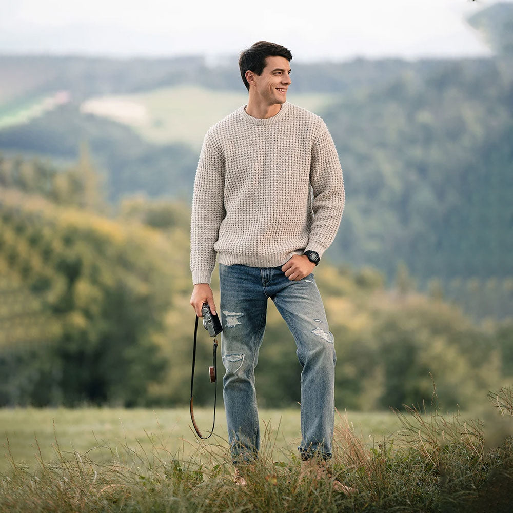 Oversized Wool Blend Sweater