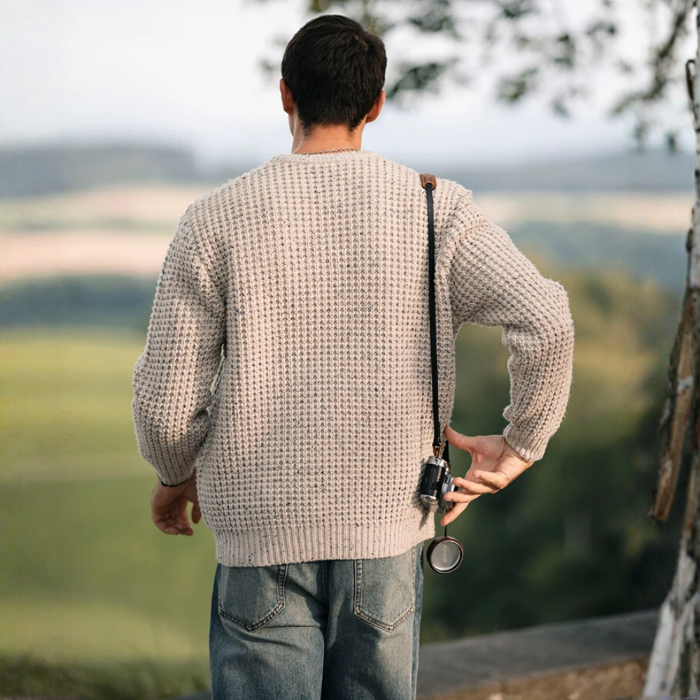 Oversized Wool Blend Sweater