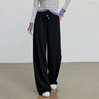 Wide-Leg Lyocell Cotton Pants