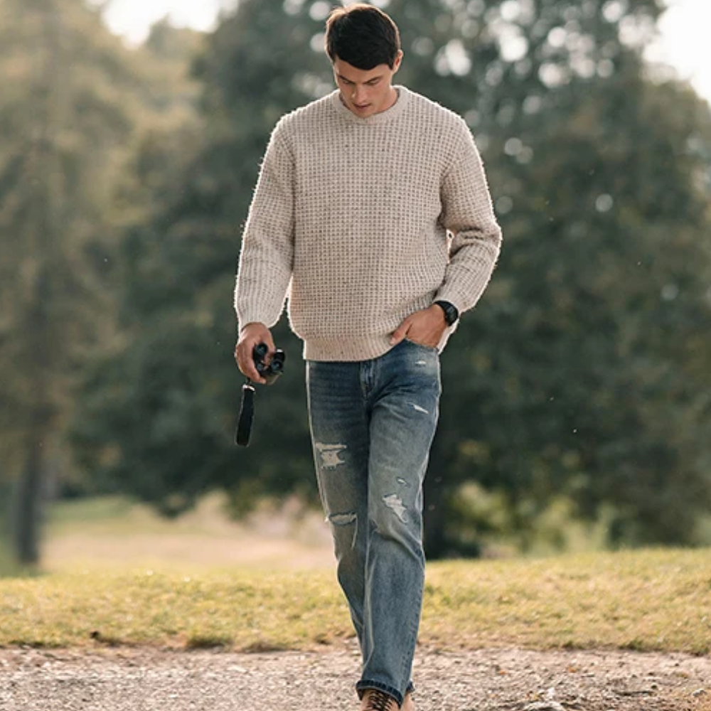 Oversized Wool Blend Sweater