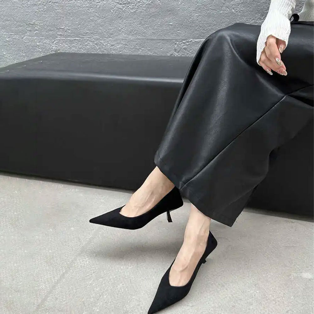 Pointed Toe High Heel Pumps