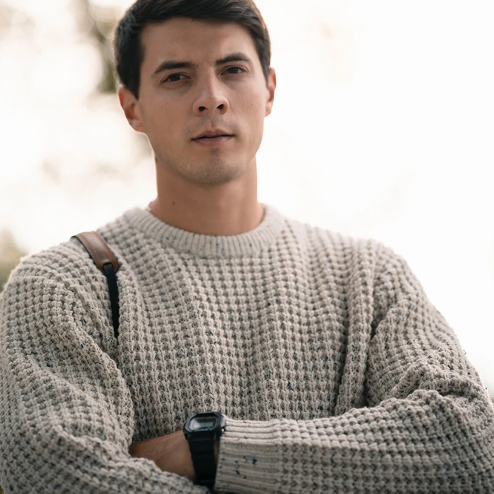Oversized Wool Blend Sweater