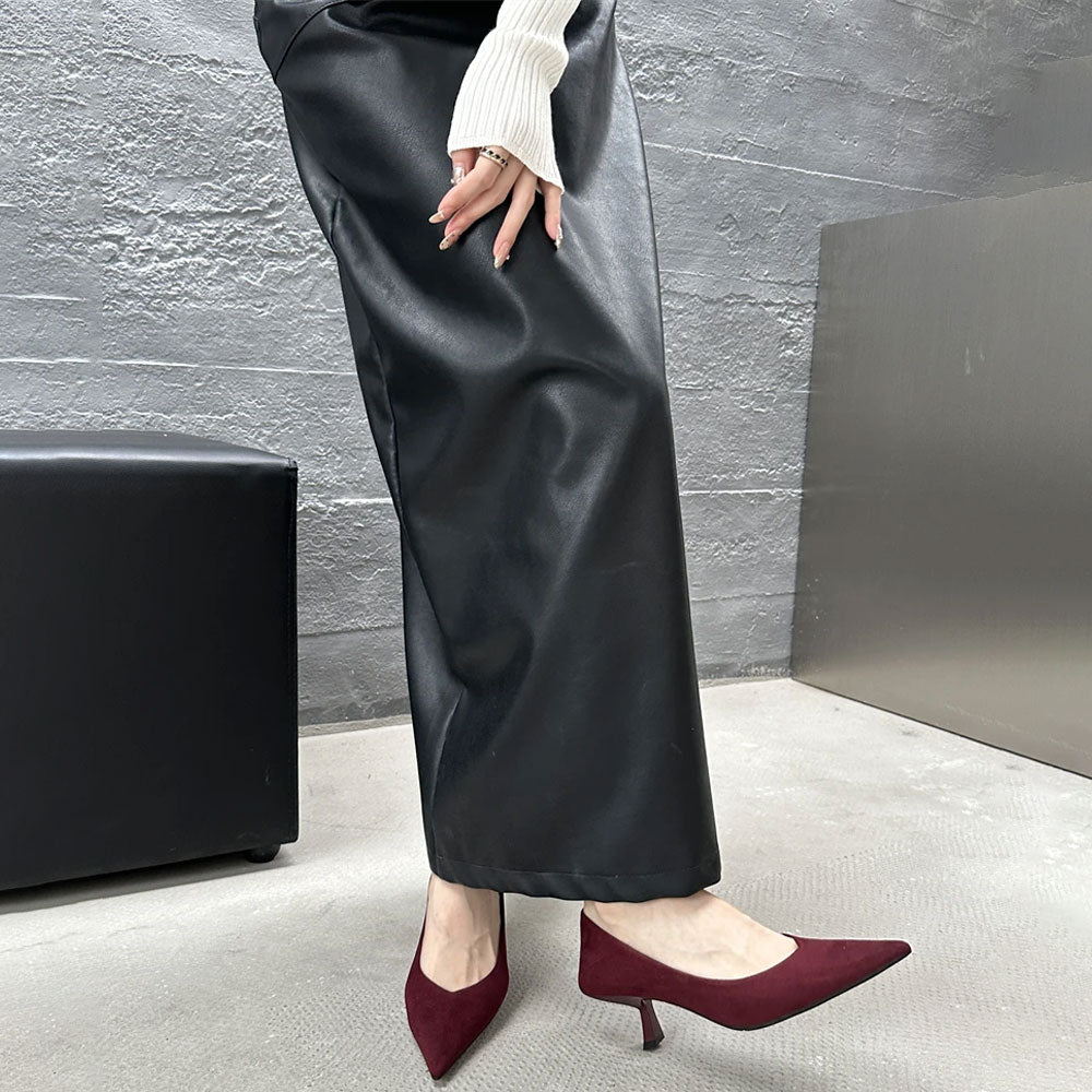 Pointed Toe High Heel Pumps