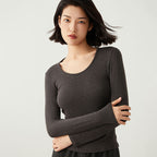 Luxury Stretch Long-Sleeve Tee