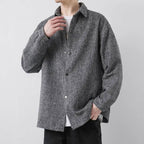 Loose Woolen Long-Sleeve Jacket
