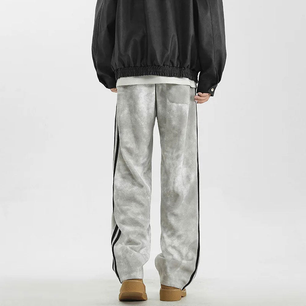 Loose Straight-Leg Casual Pants