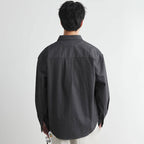Retro Work Shirt Blouse