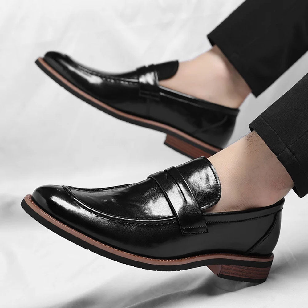 Genuine Leather Business Loafers