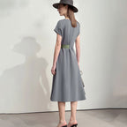 Minimalist Sleeveless Straight Dress